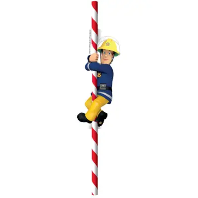 Brandman Sam Sugrör 8-pack