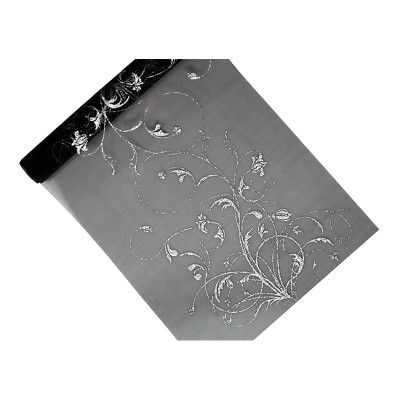 Broderad Bordsdekoration Silver - 1-pack