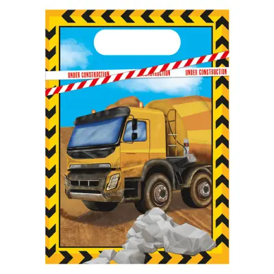 Byggarbetsplats Partypåse 6-pack