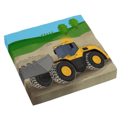 Byggarbetsplats Servetter 16-pack