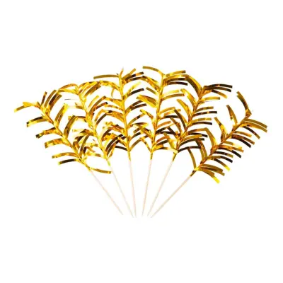 Cocktailpinnar Guld - 20-pack