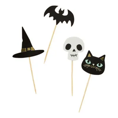 Cocktailpinnar Halloween Witches&Wizards - 12-pack