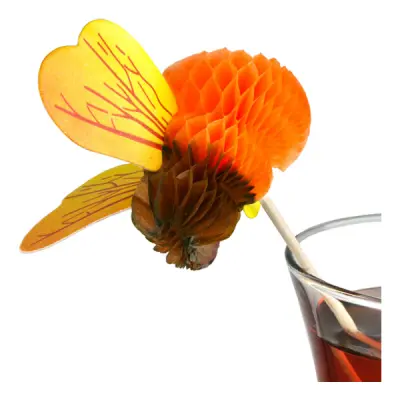 Cocktailpinnar med Humlor - 24-pack