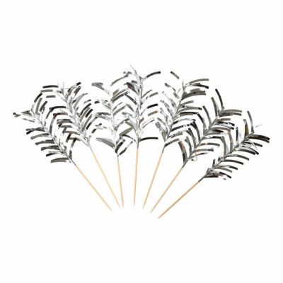 Cocktailpinnar Silver - 20-pack