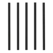 Cocktailsugrör Svart - 500-pack