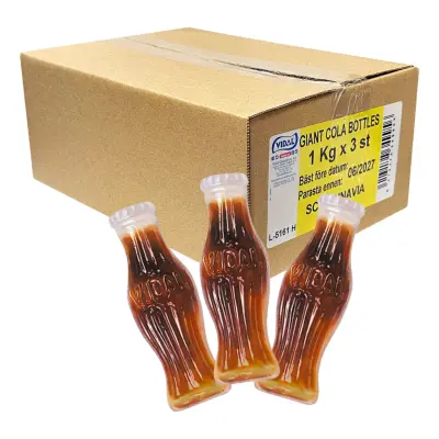 Cola Bottles XL Storpack - 3 kg