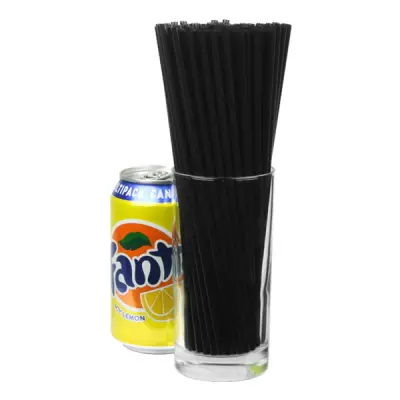 Collins Sugrör Svarta - 1000-pack