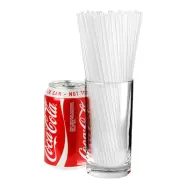 Collins Sugrör Transparenta - 1000-pack