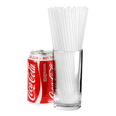 Collins Sugrör Transparenta - 1000-pack