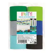 Creperullar Blå/Grön - 6-pack