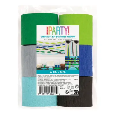 Creperullar Blå/Grön - 6-pack