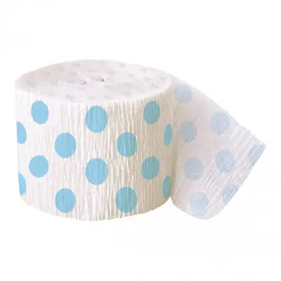 Creperulle Ljusblå Prickig