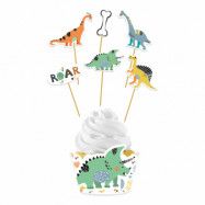 Cupcake Kit Dino Roars - 6-pack