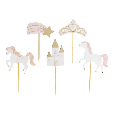 Cupcake Toppers Princess - 12-pack