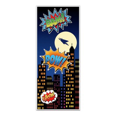 Dörrdekoration Comics