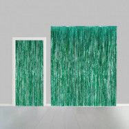 Dörrdraperi folie grön 240 x 100 cm