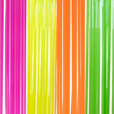 Dörrdraperi Neonfärger