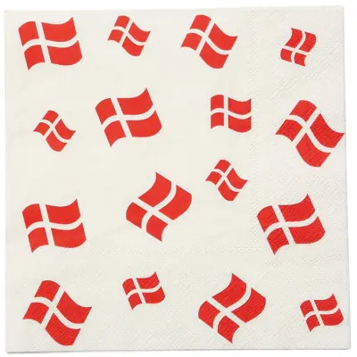 Danske Flaggan Servetter 16-pack