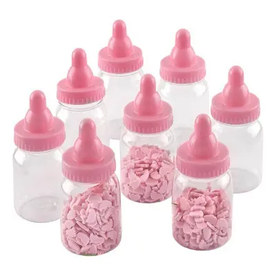 Dekoration Nappflaskor Rosa - 8-pack