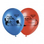 Decorata Disney Cars Ice Racers, Ballonger, 8 st