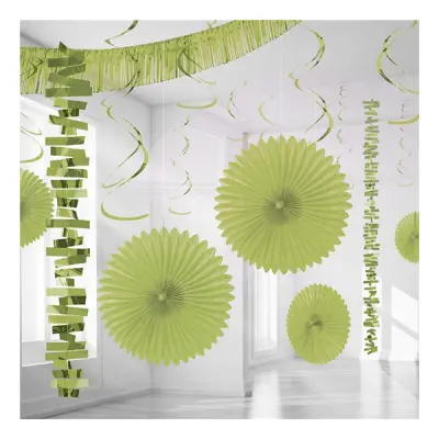 Dekorationskit Limegrön - 18-pack