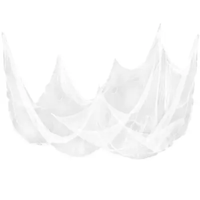 Dekorationstyg Skräck Vit 210x300cm