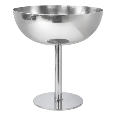 Dessertskål på Fot Silver Rostfritt Stål