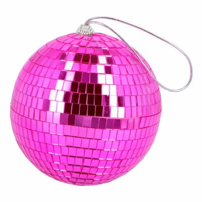 Discoboll Liten Rosa
