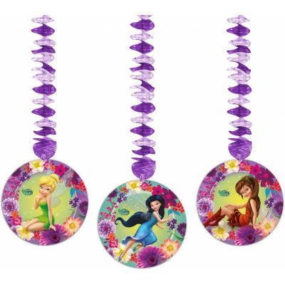 Decorata Disney Fairies, Hängande dekor 3 st