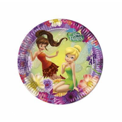 Disney Faries, Tallrik 23 cm 8 st