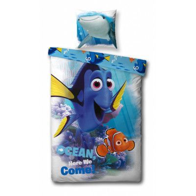 StorOchLiten Disney Hitta Doris, Bäddset 150 x 210 cm