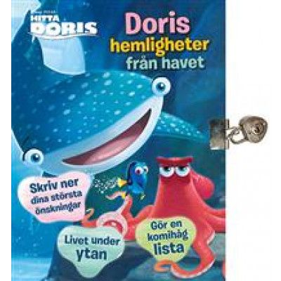 Tukan Förlag Disney Hitta Doris, Dagbok med lås