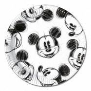 Decorata Disney Musse Pigg, Tallrik 23 cm 25 st