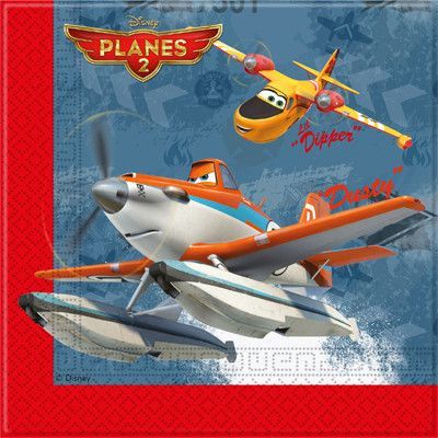 StorOchLiten Disney Planes 2, Servett 20 st