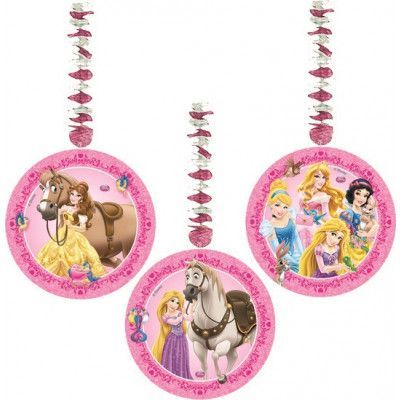 Decorata Disney Princess, Hängande dekor 3 st