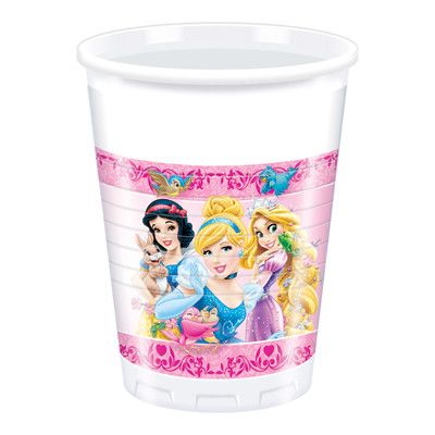 StorOchLiten Disney Princess, Mugg 20 cl, 8 st