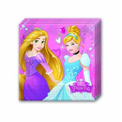 Decorata Disney Princess, Servetter 33x33 cm, 20 st