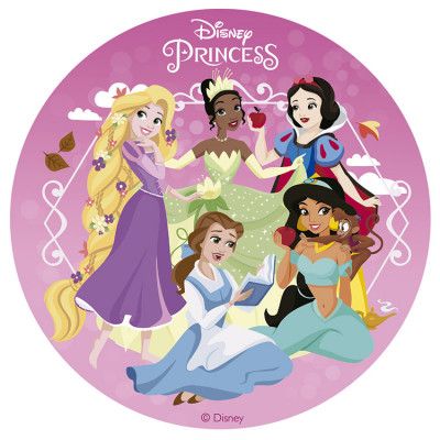 Disney Prinsessor Tårtbild 15,5cm