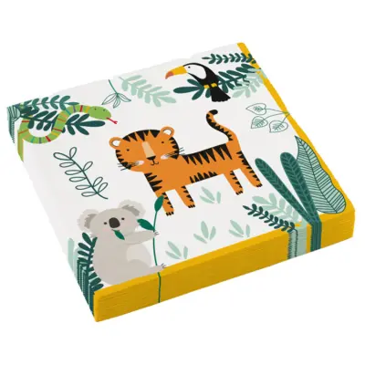 Djungel Kalas Servetter 16-pack