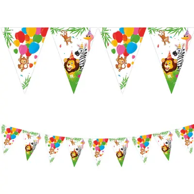 Djungelkalas Flaggbanderoll