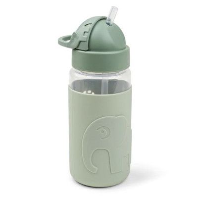 Done by Deer sugrörsflaska Easy-grip Elphee, green