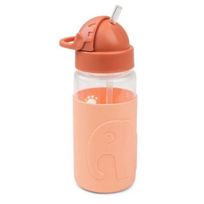 Done by Deer sugrörsflaska Easy-grip Elphee, papaya