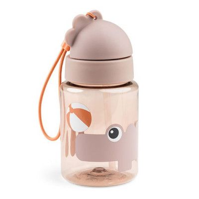 Done by Deer sugrörsflaska Playground, rosa