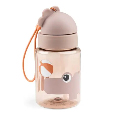 Done by Deer sugrörsflaska Playground, rosa