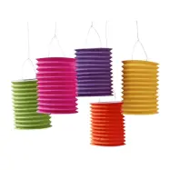 Draglyktor Flerfärgade - 5-pack