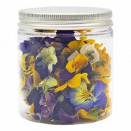 Ätbara Blommor Torkade Penséer - 2 gram