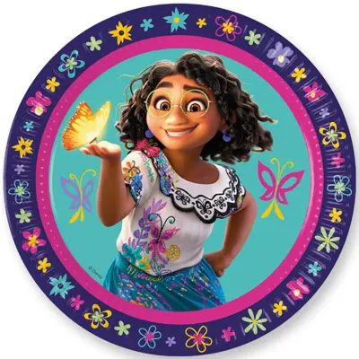 Encanto Papperstallrik 23 cm 8-pack