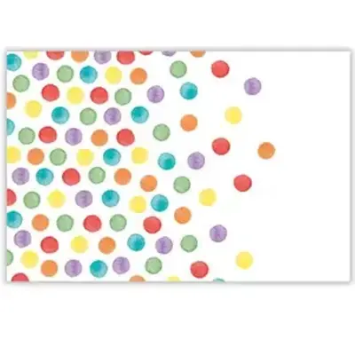 Färgglada Prickar Bordsduk 120x180cm