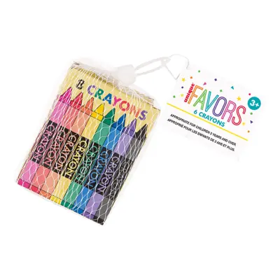 Färgkritor - 6-pack