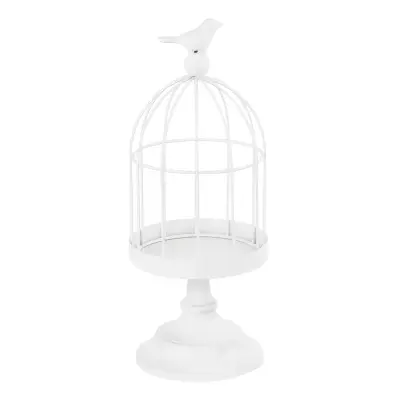 Fågelbur Dekoration Vit